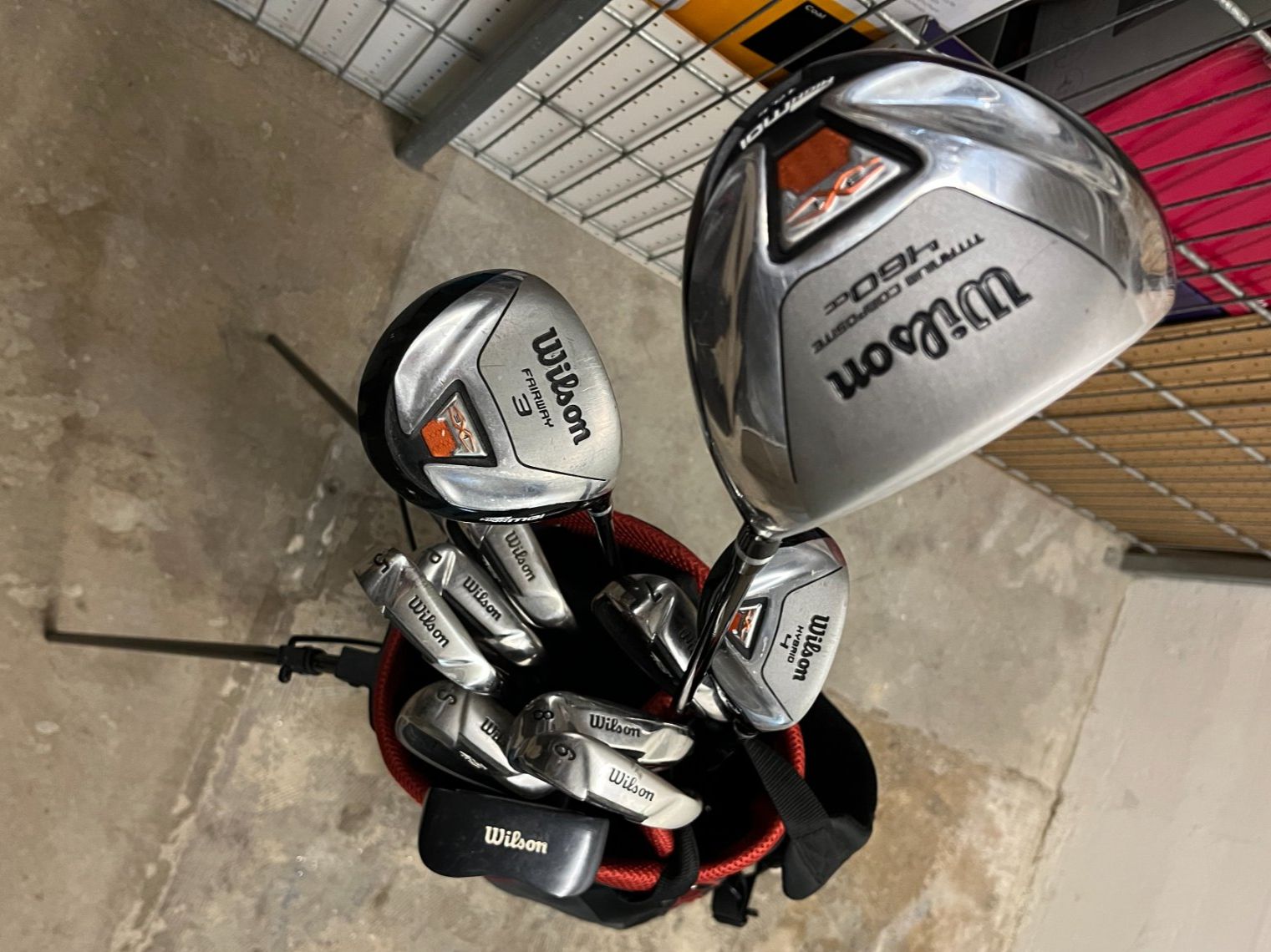 Wilson Mazze & Set: Wilson Golfschläger – Usato da Basel venduto da and_y8gg 1