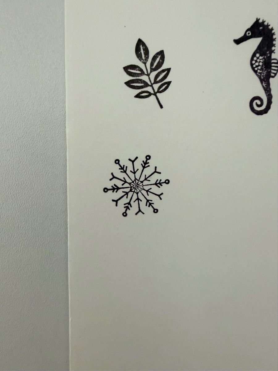 Stempel: Rubber Stamp: snowflake – Gebraucht aus Thun von dar_fz6y