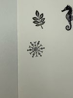 Rubber Stamp: snowflake