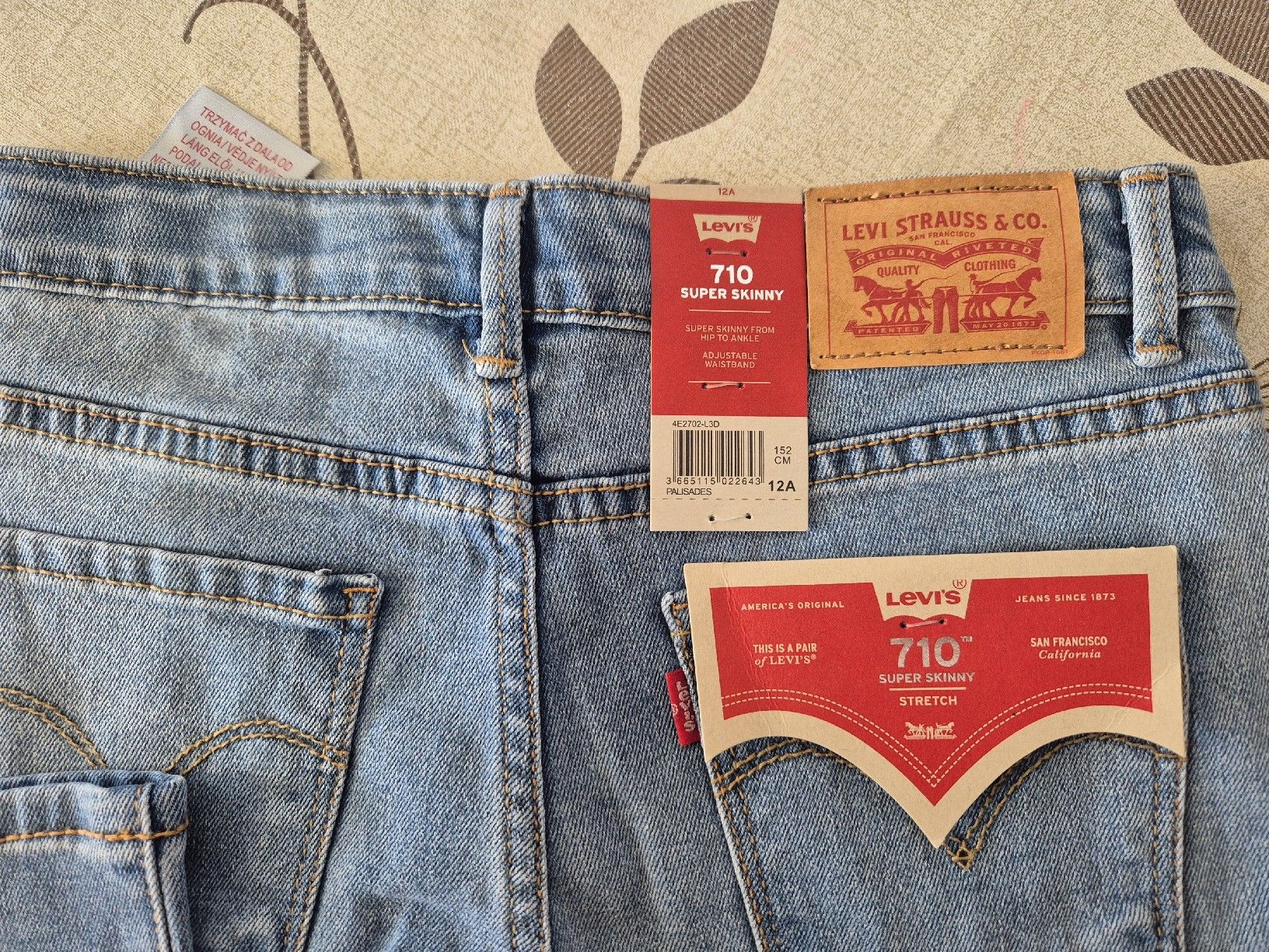 Levi's Pantaloni: Levi's Mädchen Jeans Gr.152 – Nuovo e nell'imballaggio originale da Diessenhofen venduto da viki_szabo 3