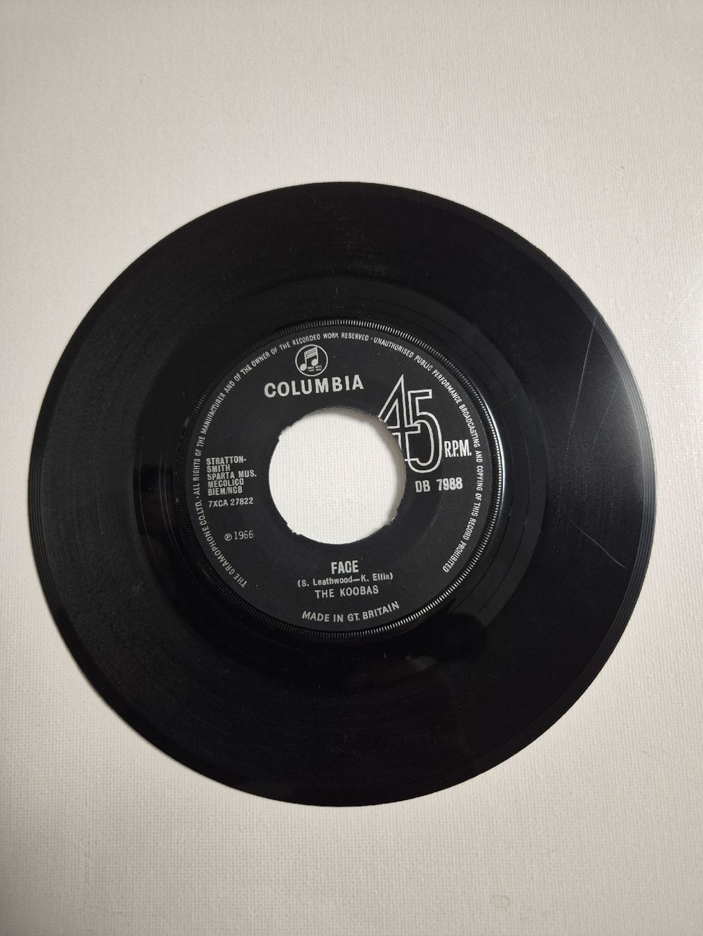 Dischi in vinile: The Koobas - Face / Sweet Music - Single 7 – Nuovo (secondo la descrizione) da Uster venduto da newwave0 2