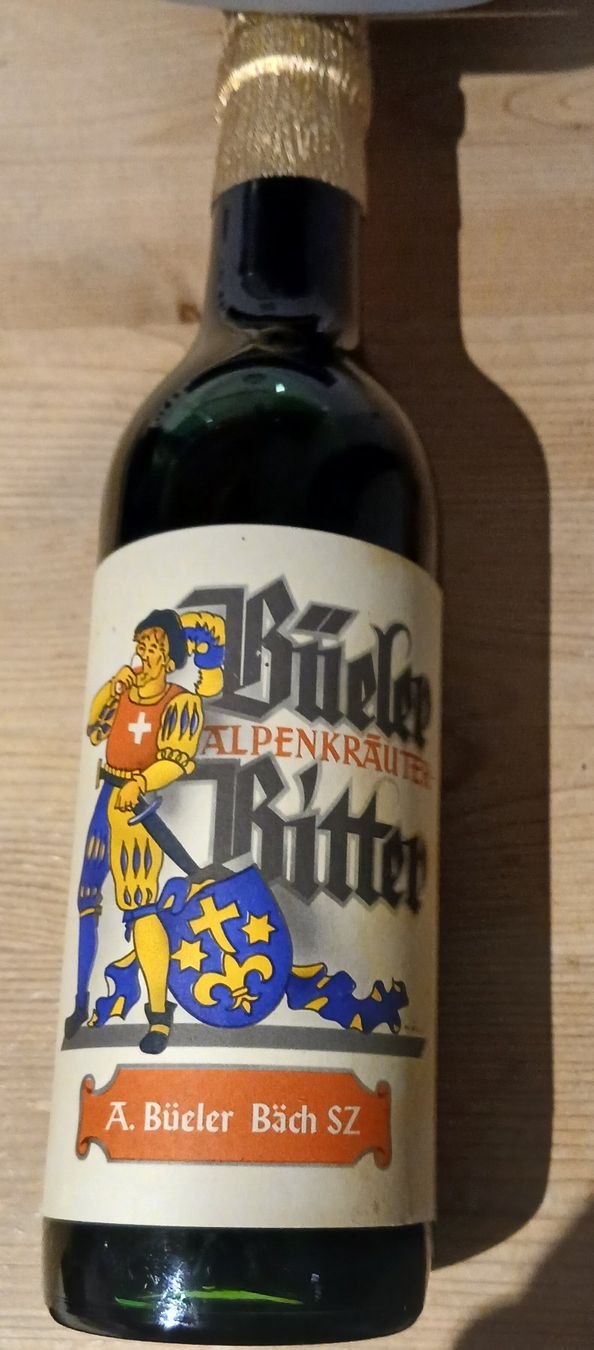 Bevande alcoliche: R. Büeler Alpenkräuter Bitter – Nuovo e nell'imballaggio originale da Sirnach venduto da Rkressig 2