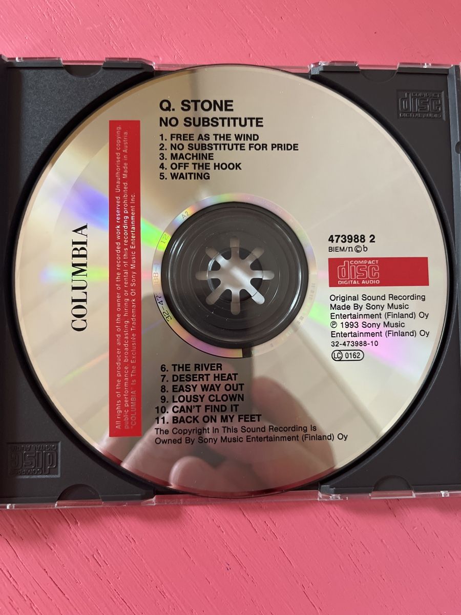 CD: Q Stone - No Substitute – Usato da Lützelflüh-Goldbach venduto da Deiv4 3