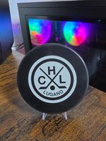 Eishockey Puck Burger King Lugano Sammlerobjekt