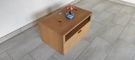 Hochwertiger Nachttisch für Bett, Echtholzfurnier Holz