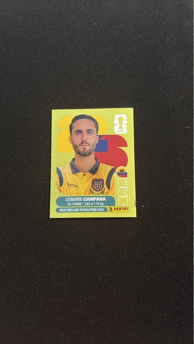 Panini Carte collezionabili: Panini - WM 2026 - Leonardo Campana - ECU 15 – Usato da Kaiseraugst venduto da Baum_12
