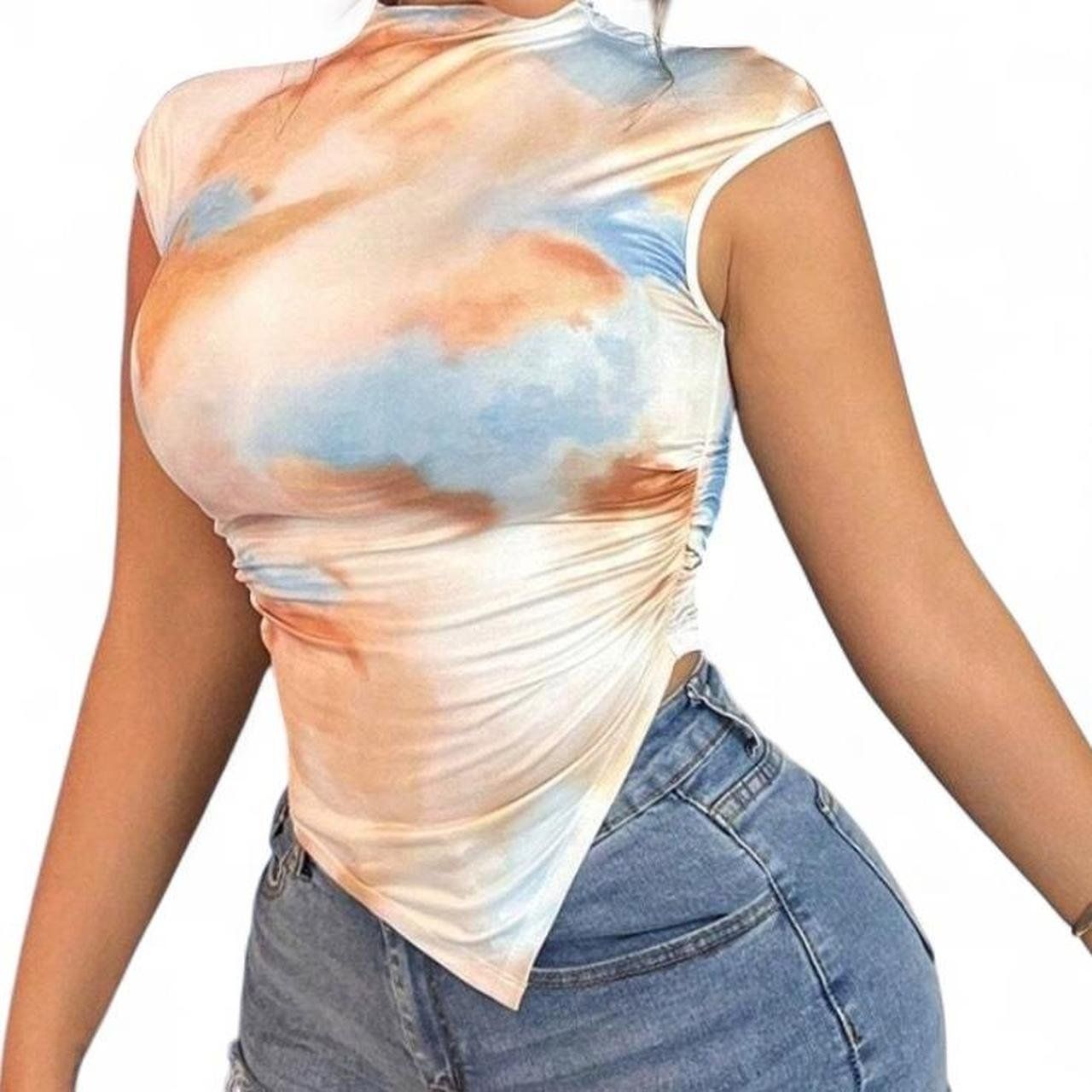 Top: Women's Multi Crop-top – Nuovo (secondo la descrizione) da Zürich venduto da onlyifashion