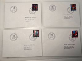 FDC Lot Bundesfeiermarken 1971