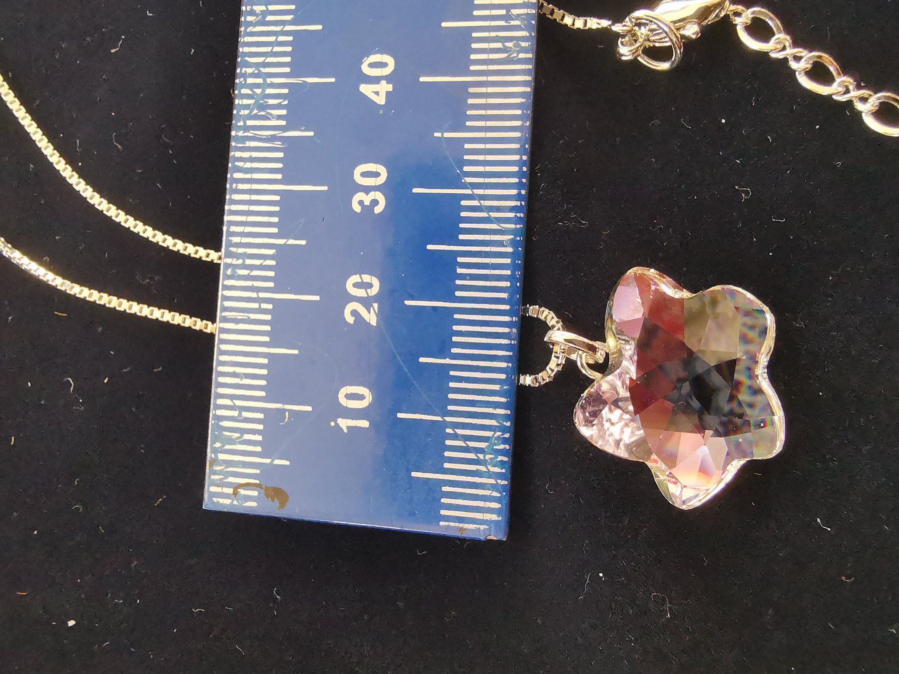 Swarovski Ketten: Swarovski Kette Crystal Pendant Blume – Neu (gemäss Beschreibung) aus Zürich von Efriede 5