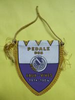 Wimpel:  Pedale des Geneve  1914 - 1964