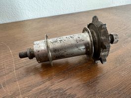 Velo Hinterrad Nabe uralt - starrlauf