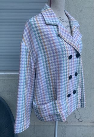 Superbe veste tons pastels 3 saisons HOD 60%coton t.38