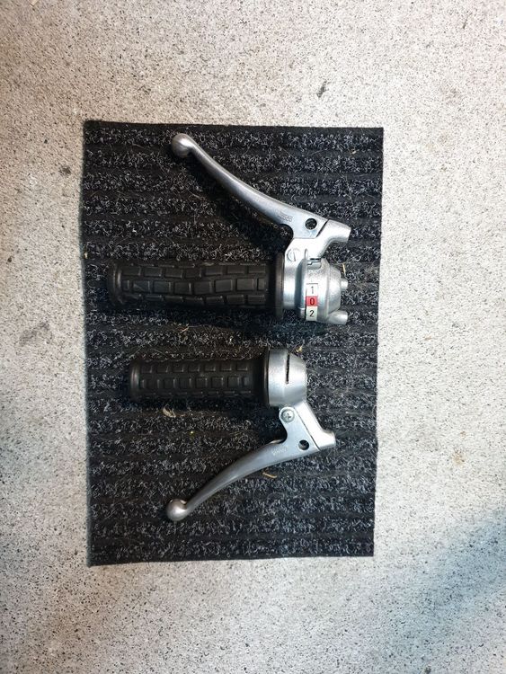 Tunejoy Gasgriff Set 22mm Universal - Mit Schalter Für ATV, Quad, Pocket Bike