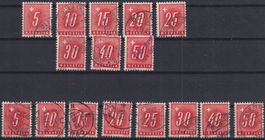 G31) Satz Nachporto 54y - 61y,  54z - 61z
