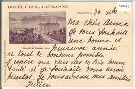 Lausanne - Hotel Cecil