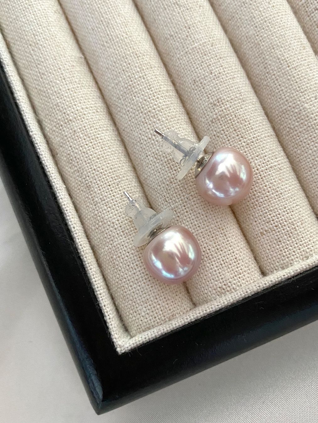 Orecchini pendenti & Orecchini a lobo: 11mm Süsswasserperlen Ohrstecker – Nuovo e nell'imballaggio originale da Sarnen venduto da Yingsperlen3 1