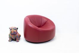 Ligne Roset Pumpkin Sessel Leder drehbar - Lieferung möglich