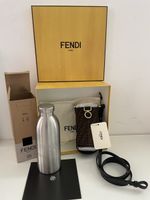 Fendi x 24 Bottles FF print crossbody 2 piece set. New.