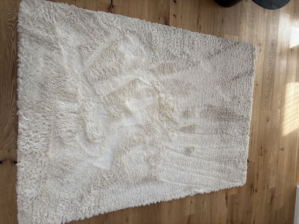 Teppiche: Weicher Hochflor Teppich in hellbeige – Gebraucht aus Mels von ama_xz9p 1