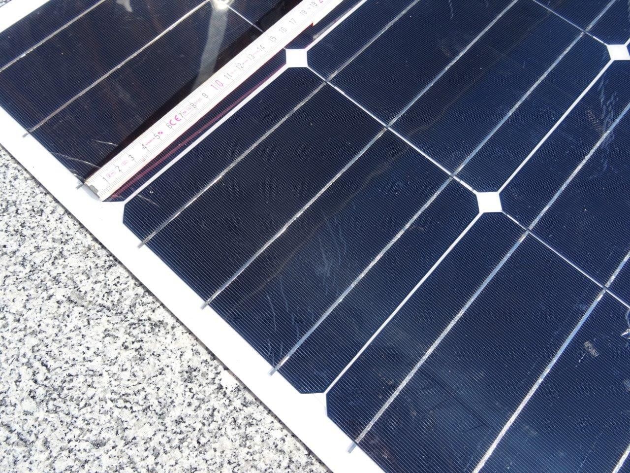 Dispositivi a energia solare: Solarpanel, semiflexibel, 100W – Nuovo (secondo la descrizione) da Weingarten-Kalthäusern venduto da rch_09 6