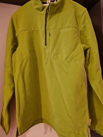 Neu: Fleecepullover - neongrün - Gr.S
