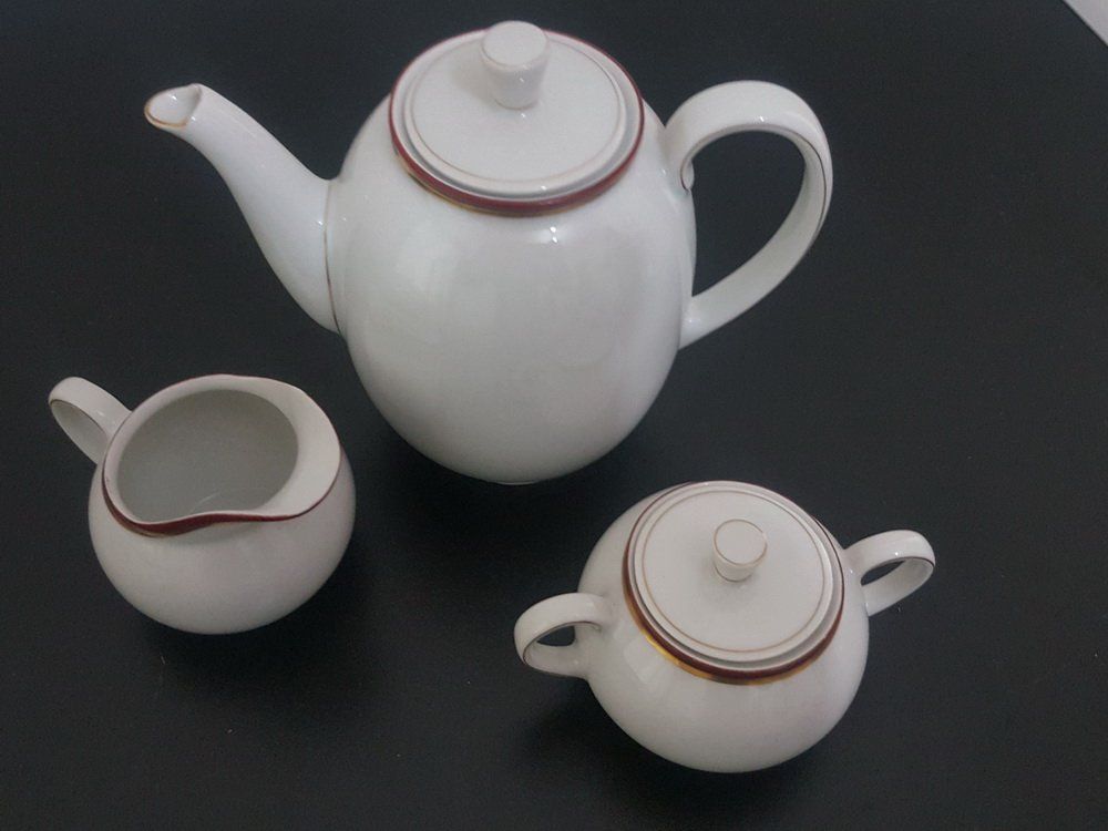 Set di piatti: Vintage Kaffeegeschirr, 6er Set – Usato da Basel venduto da RLBasel 3