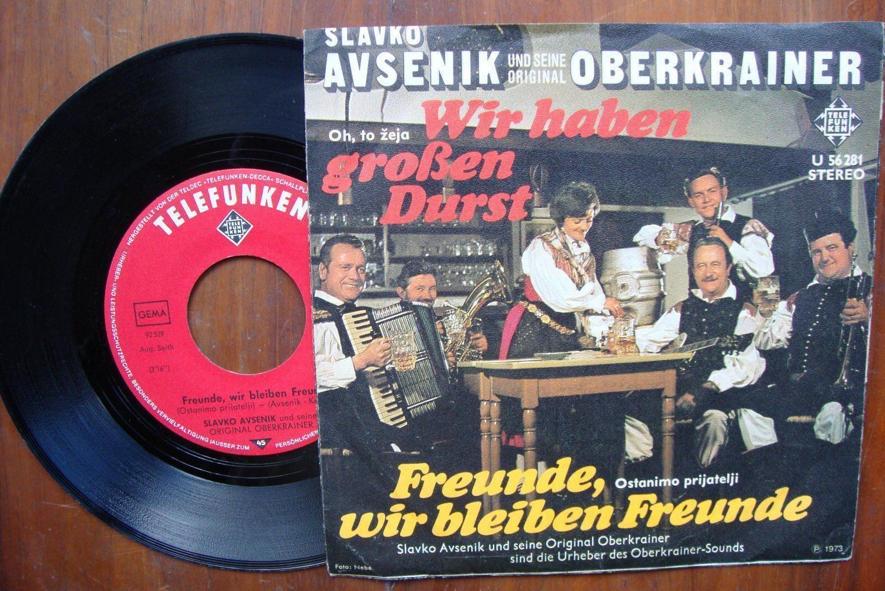 Dischi in vinile: SLAVKO AVSENIK + OBERKRAINER haben Durst – Usato da Bern venduto da Uli_10_11 1