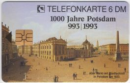 1000 Jahre Potsdam - seltene volle deutsche Telefonkarte