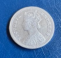Indien 2 Annas Victoria Empress 1892 Silber, s.s. Ab 1 Chf!