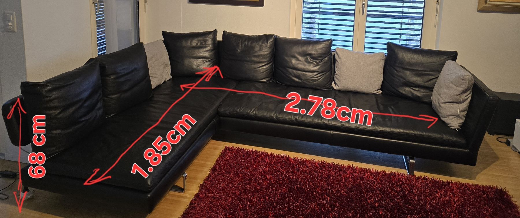 Divani: Ledersofa B&B Maxalto Italien – Usato da St. Gallen venduto da CAPYCORP 1