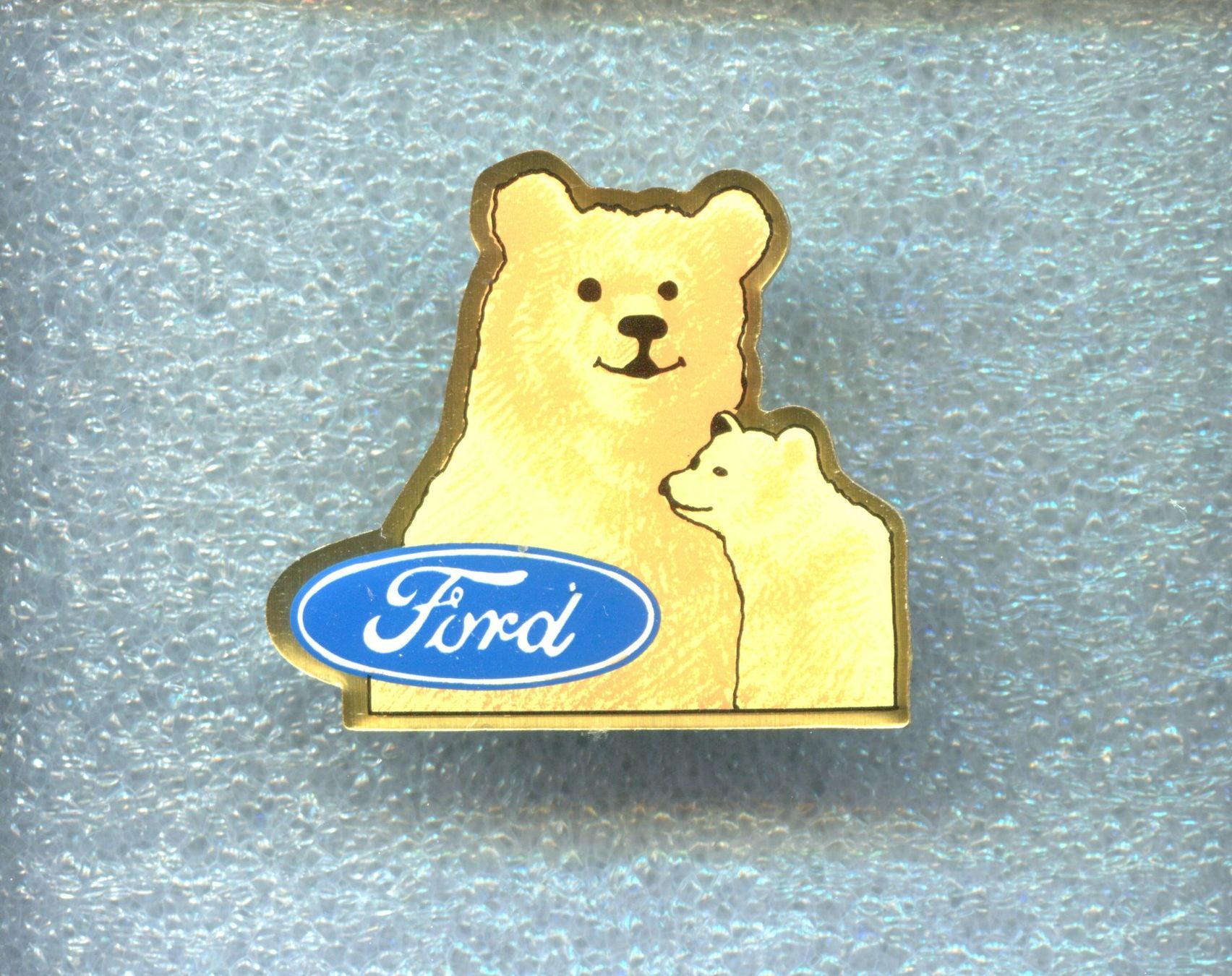 Plaketten & Abzeichen: Ford  Eisbär – Gebraucht aus Winterthur von Sammleroase