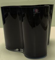 Iittala Aalto Vase schwarz 12 cm(em324)