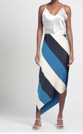 Marni Extravaganter Asymmetrischer Rock Gr. L