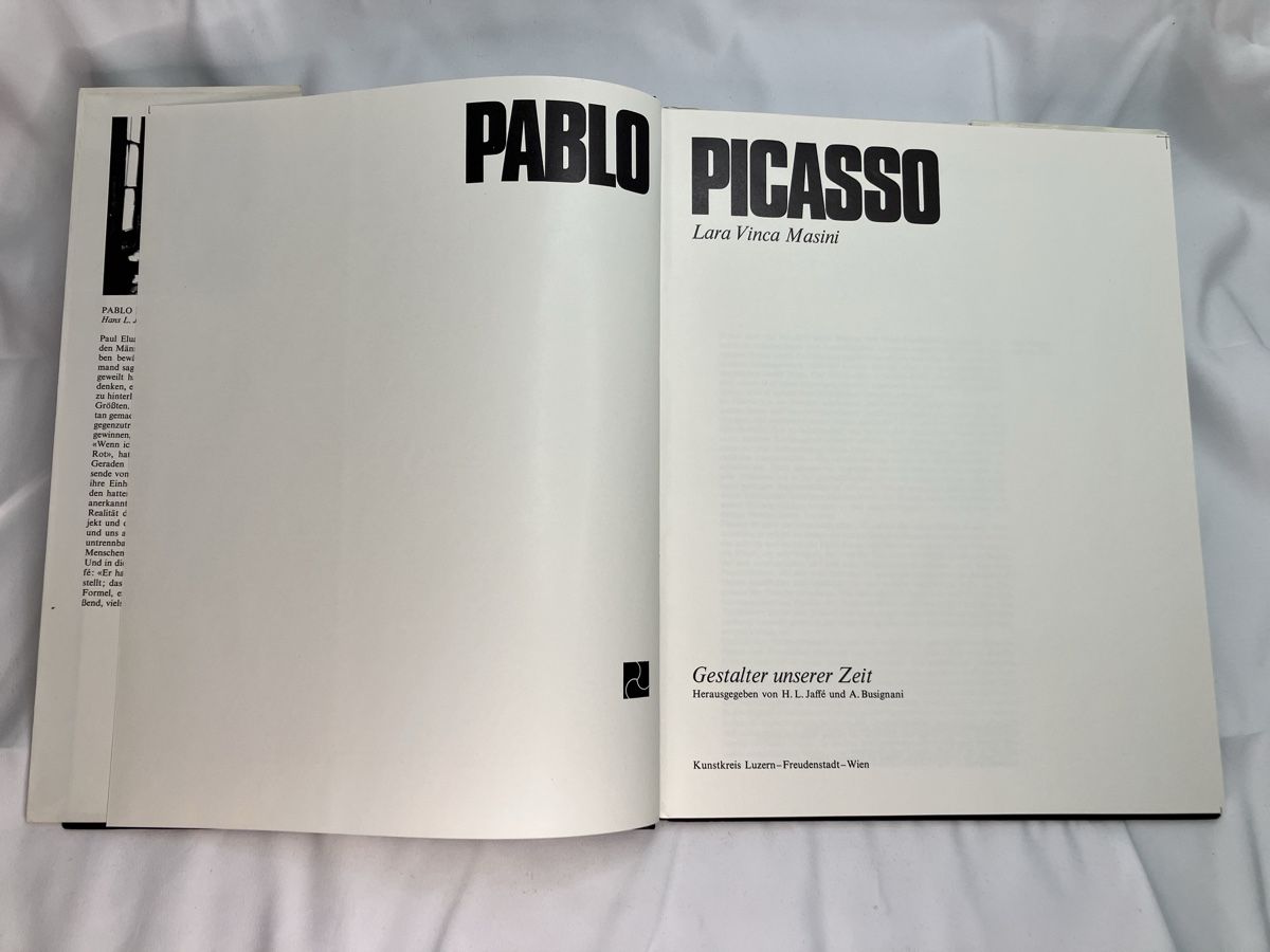 Libri: H. L. Jaffé & A. Busignani - Gestalter unserer Zeit – Usato da Andwil SG venduto da Kaltbrunner 8