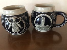 2 Bierhupen Hofbräuhaus wekara Antik Oktoberfest Bayern