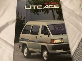 Toyota Liteace Faltprospekt April 1991