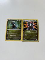 2 Pokémon Karten, Deino und Zweilous