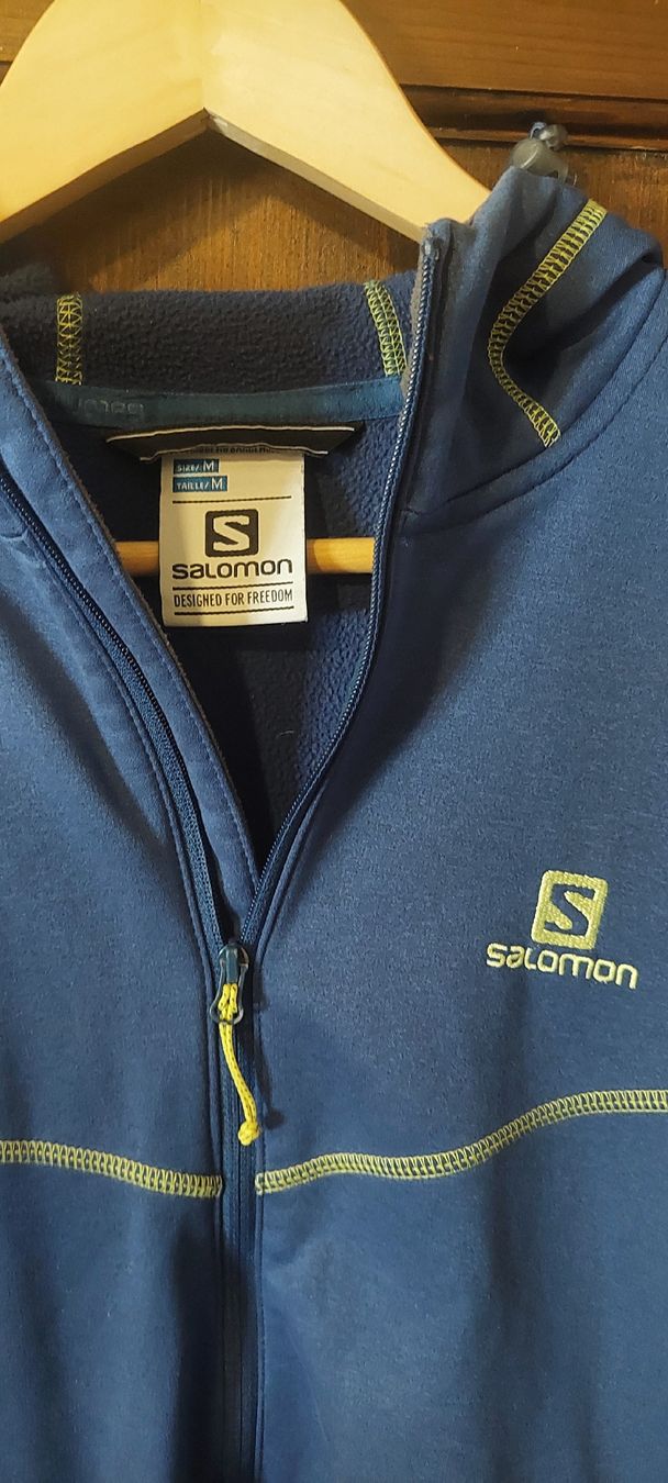 Salomon Giacche: Jacket Sweat à capuche Salomon - Taille M – Usato da Martigny venduto da ValentinClosuit 1