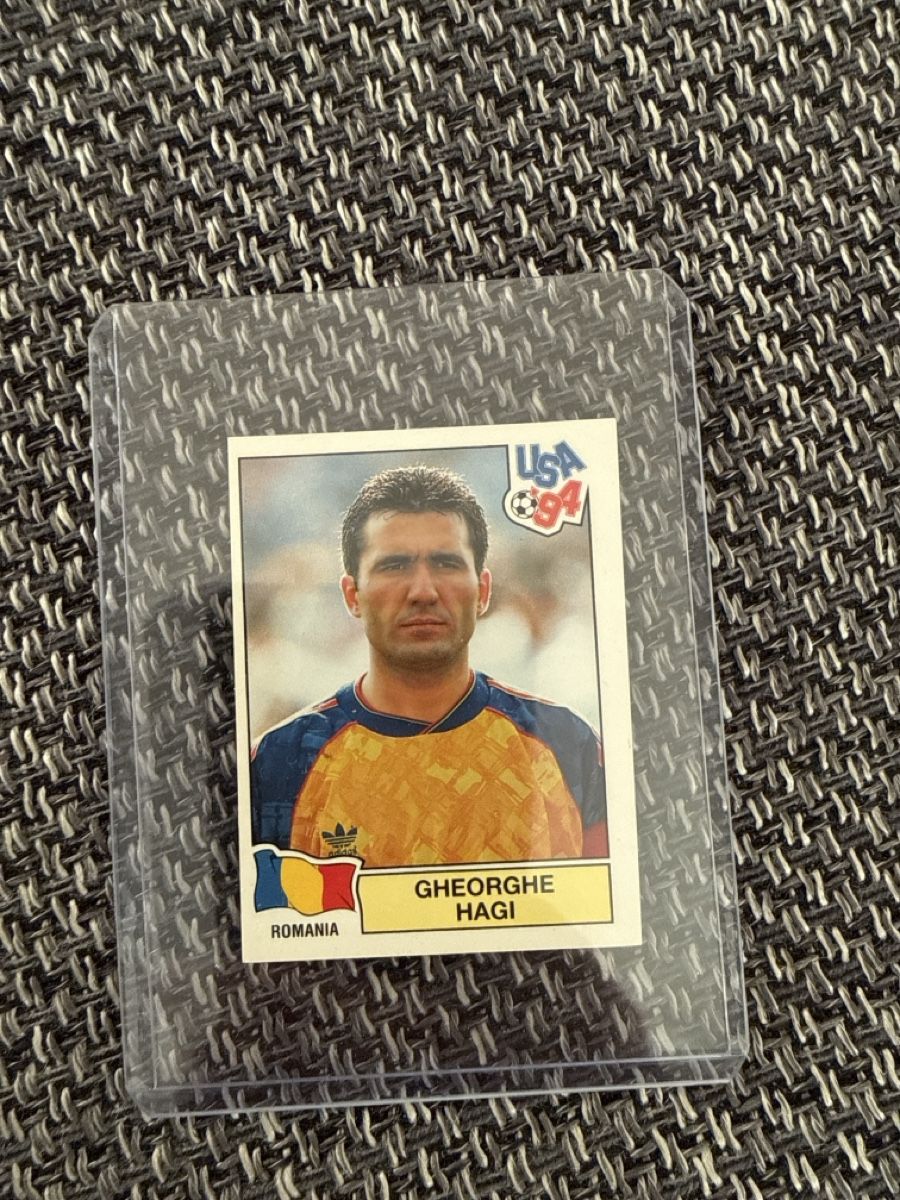 Panini Carte collezionabili: Gheorghe Hagi Panini WM 1994 – Usato da Gränichen venduto da horozz89