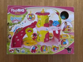 PlayBIG Animal Planet Blumenhaus mit Katze Auto