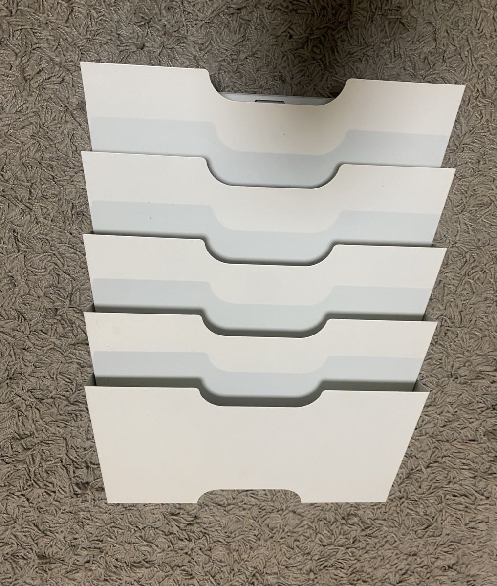 Ikea Regale: Dokumentenablage weiss 5 Fächer – Neu (gemäss Beschreibung) aus Baden von Bbdesign