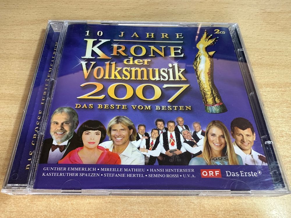Z4 Krone der Volksmusik 2007 - Das Beste vom Besten - 2 CD (Gebraucht ...