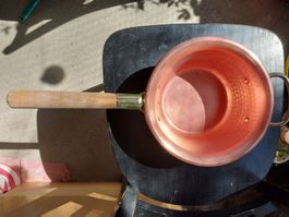 Magnifique casserole en cuivre 2lt