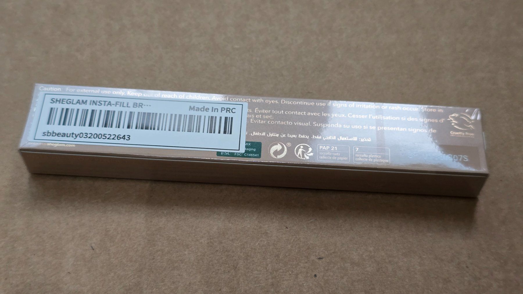 Make-up: SHEGLAM Insta-Fill Brow Pencil - Light Brown – Neu und originalverpackt aus Thalwil von VitaMini 2