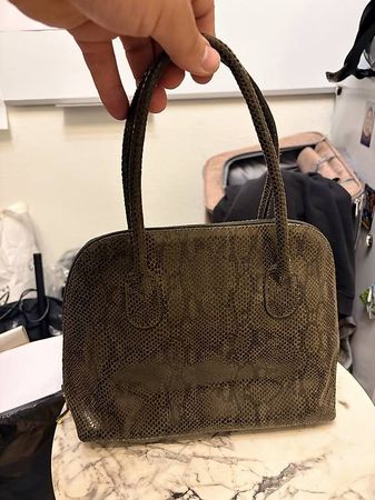 Vintage Handtasche  Schlangenleder