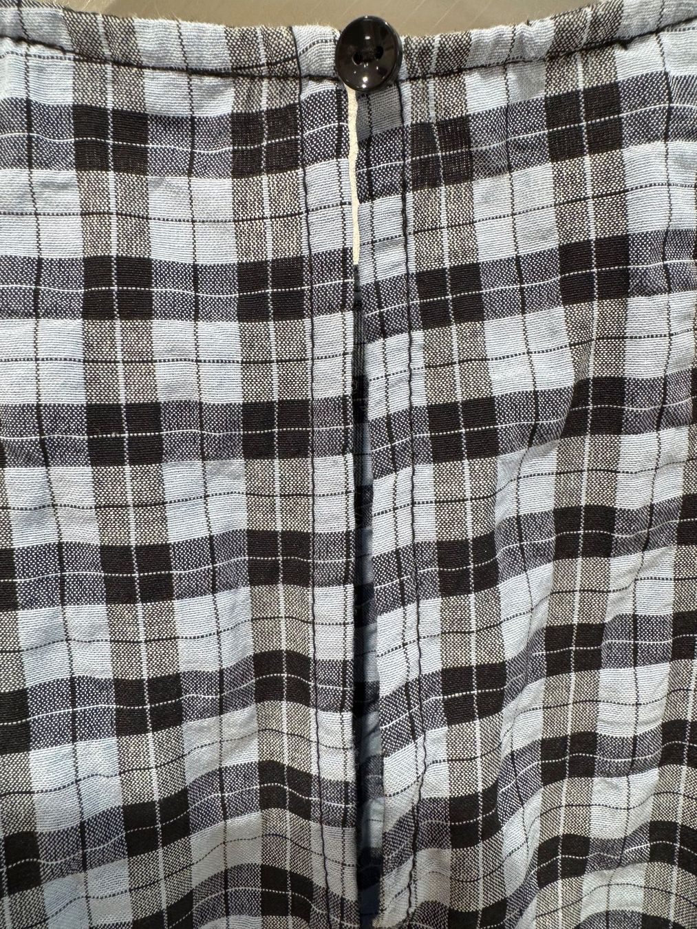 Tchibo Vestiti: Herziges Essentials Kleid, Gr. 36, blau/schwarz kariert – Nuovo (secondo la descrizione) da Oberrohrdorf venduto da maggys15 4