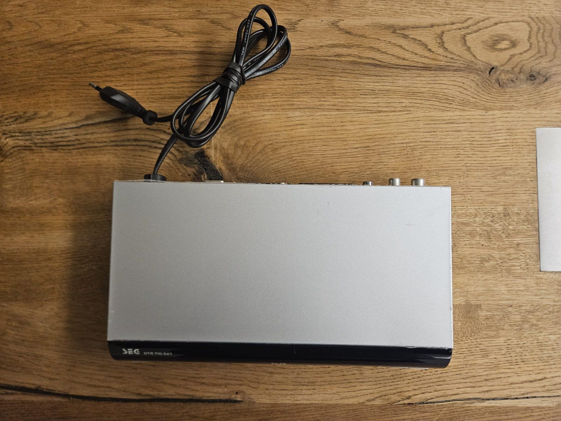 Ricevitori: SEG DTR 710-SET DVB Receiver – funktionsfähig – Usato da Birr venduto da DisDas 1