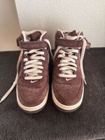 Nike Air Force 1 High, Grösse 38,5, braun