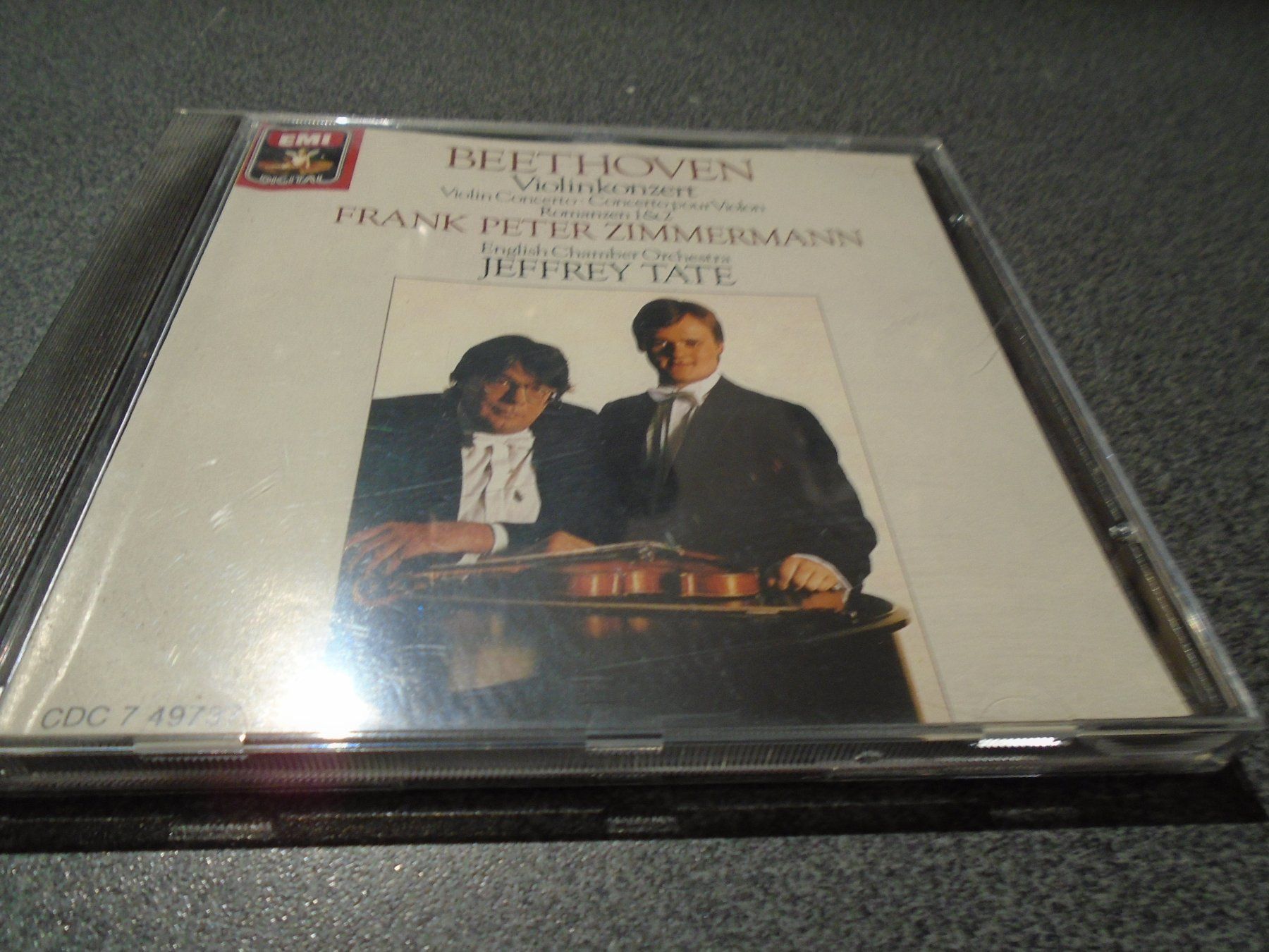 CD: CD Beethoven Violinkonzert, Romanzen 1 & 2 – Usato da Zürich venduto da abraxas1291