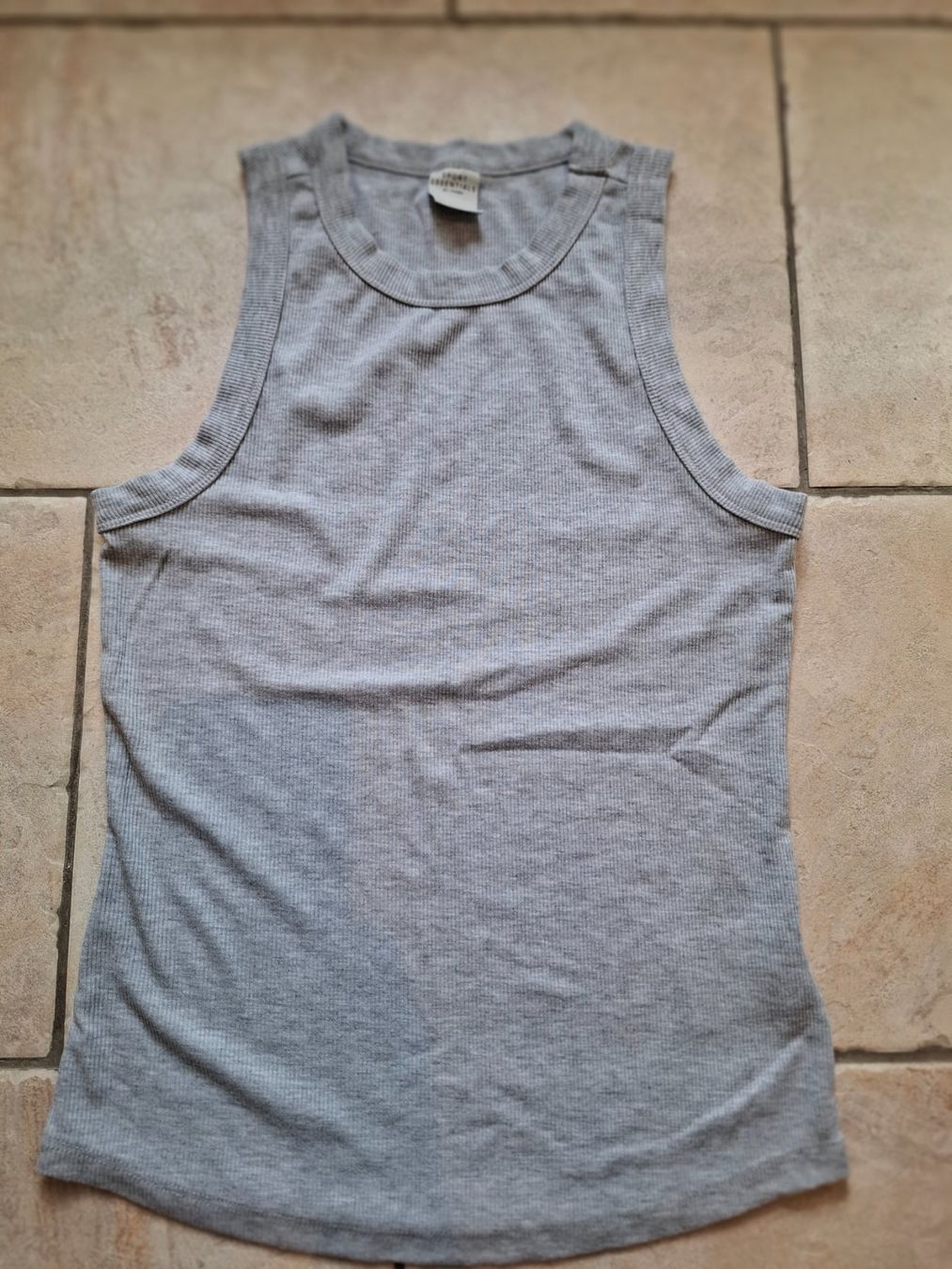 Tchibo Top: Sporttop grau, Tchibo, Gr. S – Nuovo (secondo la descrizione) da Wenslingen venduto da kasjupeia